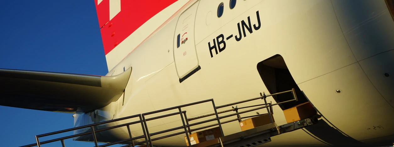 Real-time tracking and EDI messaging for SWISS Mail international shipments