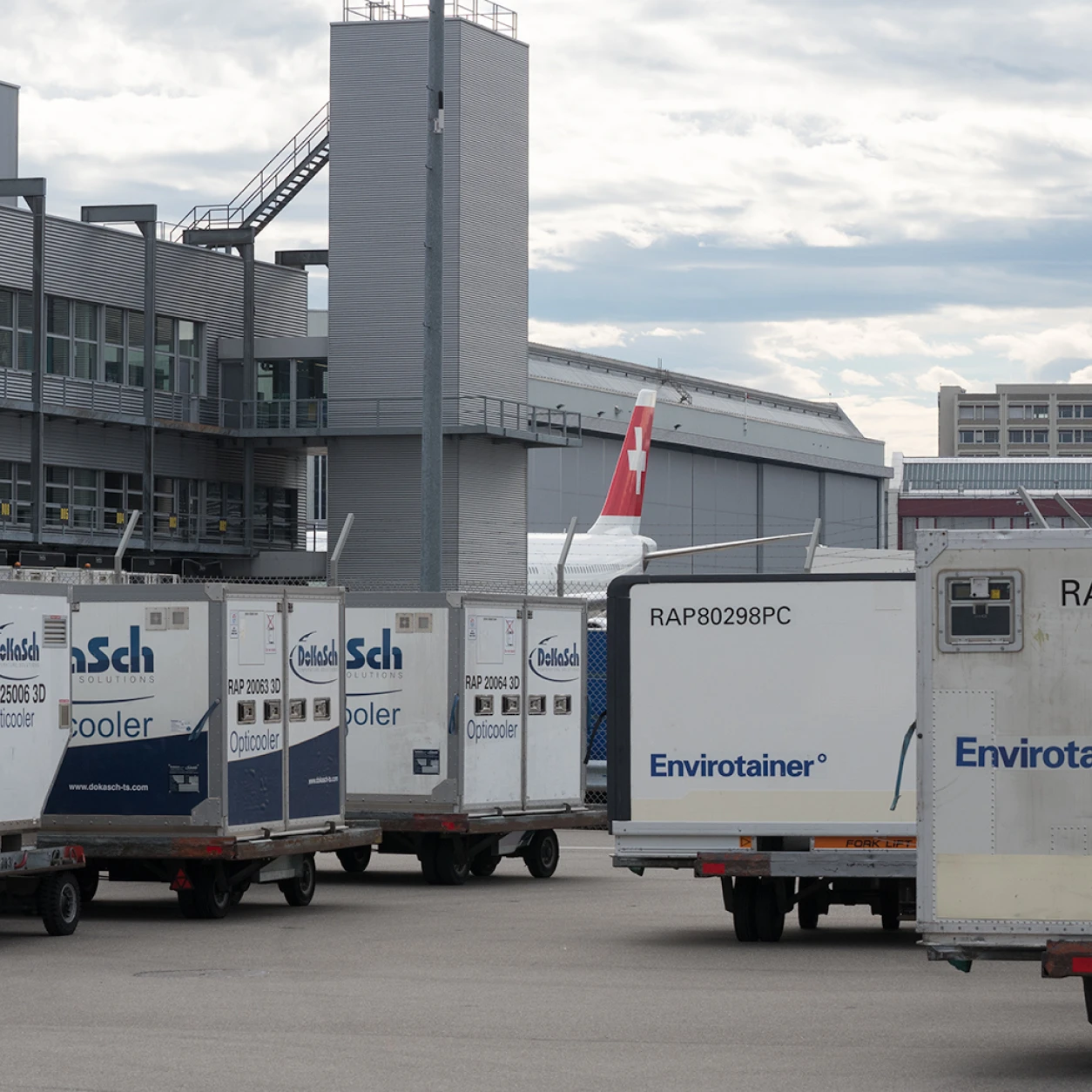 SWISS WorldCargo handling Celsius Active shipments at Zurich Hub