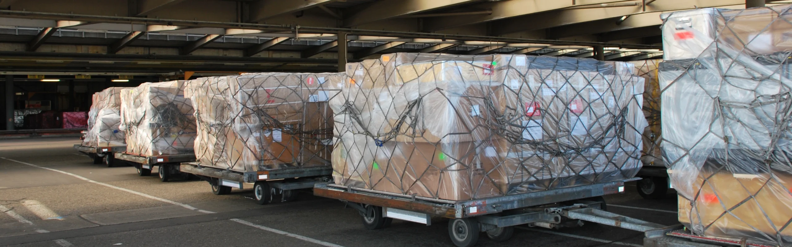Dedicated secure storage area for dangerous goods at Zurich Hub